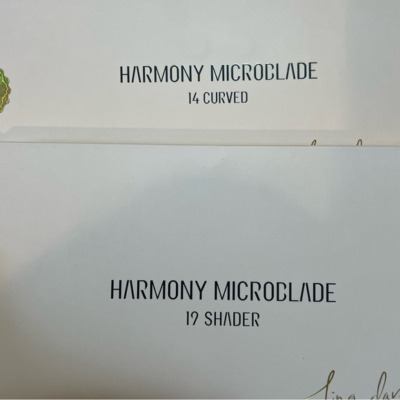 TINA DAVIES Harmony Microblades curved shaders classic eyebrows - Picture 2 of 6